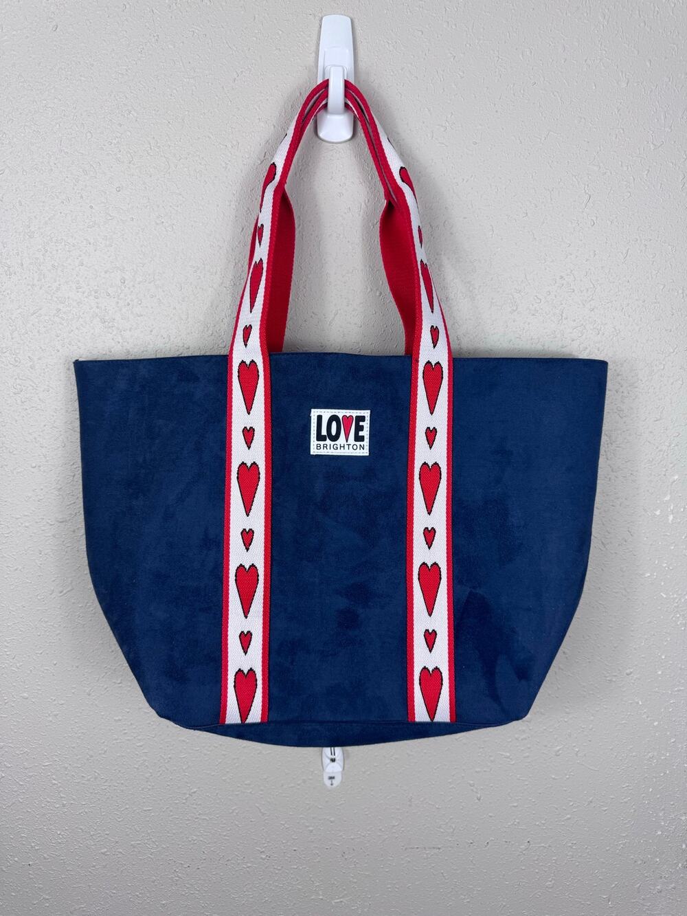 Brighton Velveteen Limited Edition Love Tote